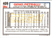 1992 Topps Geno Petralli #409