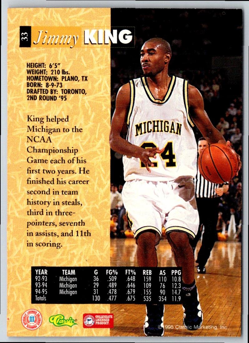 1995 Classic Jimmy King