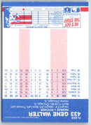 1987 Fleer Gene Walter
