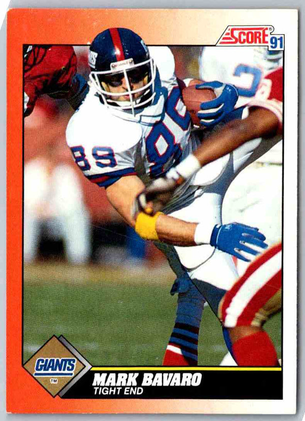 1991 Score Mark Bavaro #359