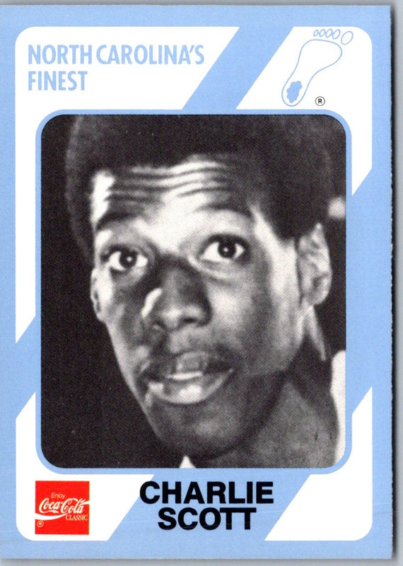 1989 Collegiate Collection North Carolina's Finest Charlie Scott #72