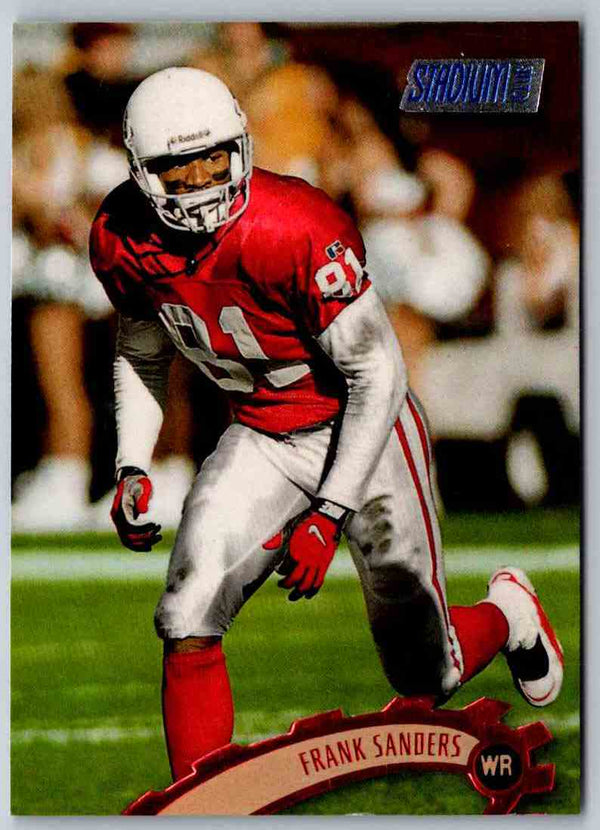 1997 Topps Stadium Club Football Frank Sanders #167