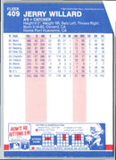 1987 Fleer Jerry Willard