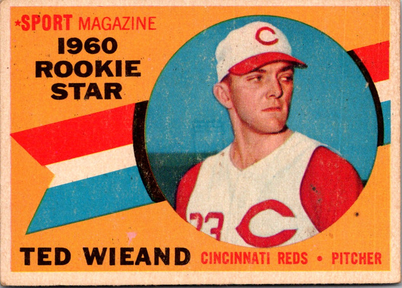 1960 Topps Ted Wieand