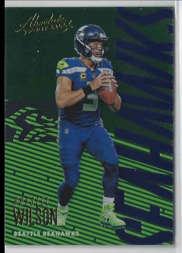 2018 Playoff Absolute Memorabilia Russell Wilson #89