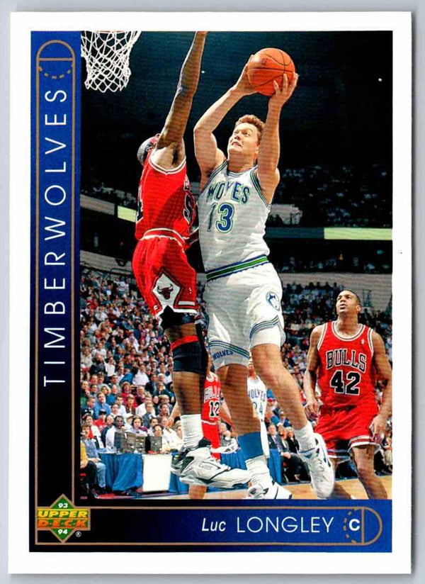 1993 Upper Deck Luc Longley #37