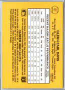 1987 Donruss Glenn Davis
