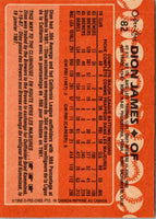 1988 O-Pee-Chee Dion James #82