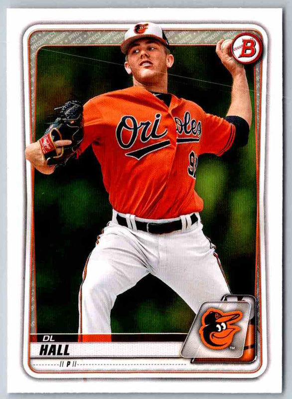 2020 Bowman Draft DL Hall #BD-82
