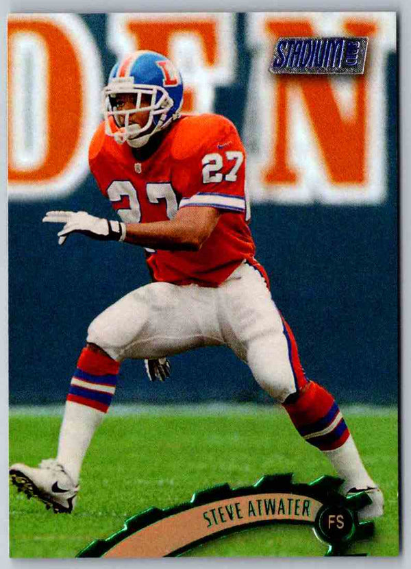 1997 Topps Stadium Club Football Steve Atwater #9