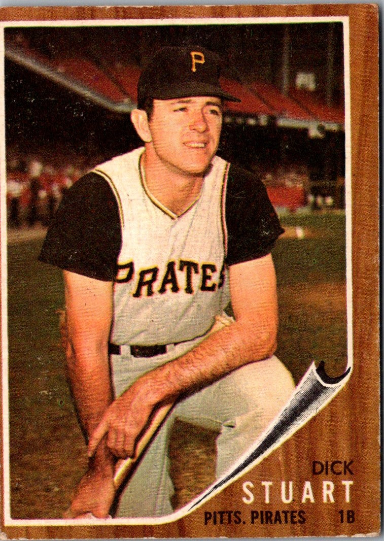 1962 Topps Dick Stuart