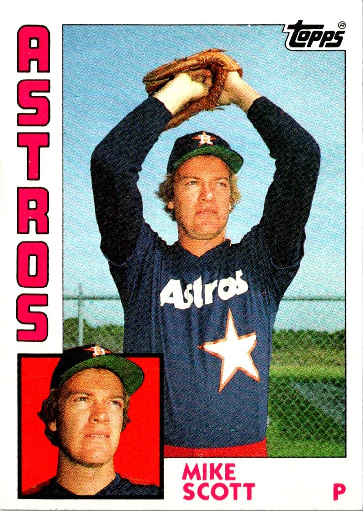1984 Topps Mike Scott