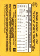 1987 Donruss Mike LaValliere