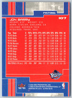 2002 Ultra Jon Barry #107