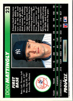 1992 Pinnacle Don Mattingly #23