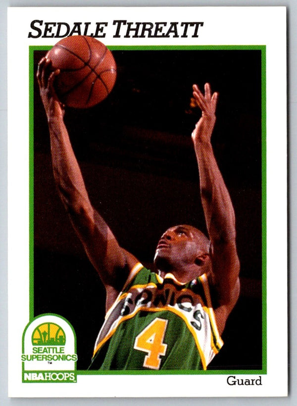 1991 Hoops Sedale Threatt #204