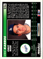 1992 Pinnacle Eric Karros #256