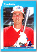 1987 Fleer Tom Foley