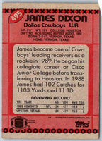 1990 Topps James Dixon #495