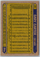 1987 Topps Gary Carter