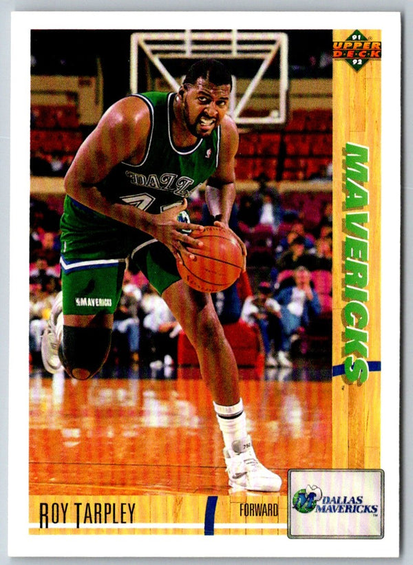 1991 Upper Deck Roy Tarpley #152