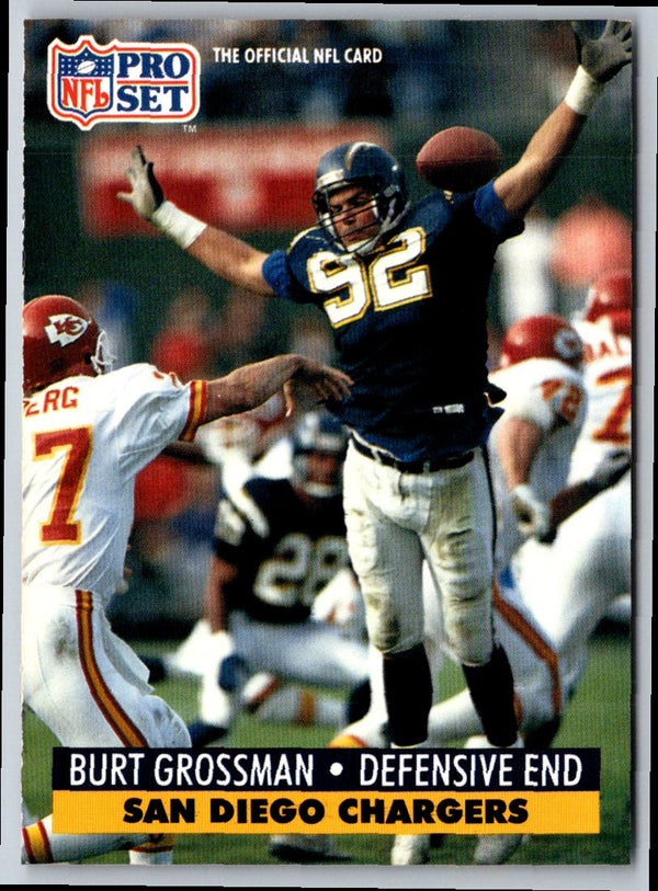 1991 Pro Set Burt Grossman #283