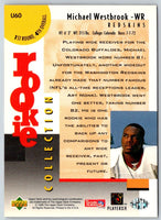 1995 Collector's Choice Update Michael Westbrook #U60
