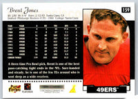 1996 Score Brent Jones #159