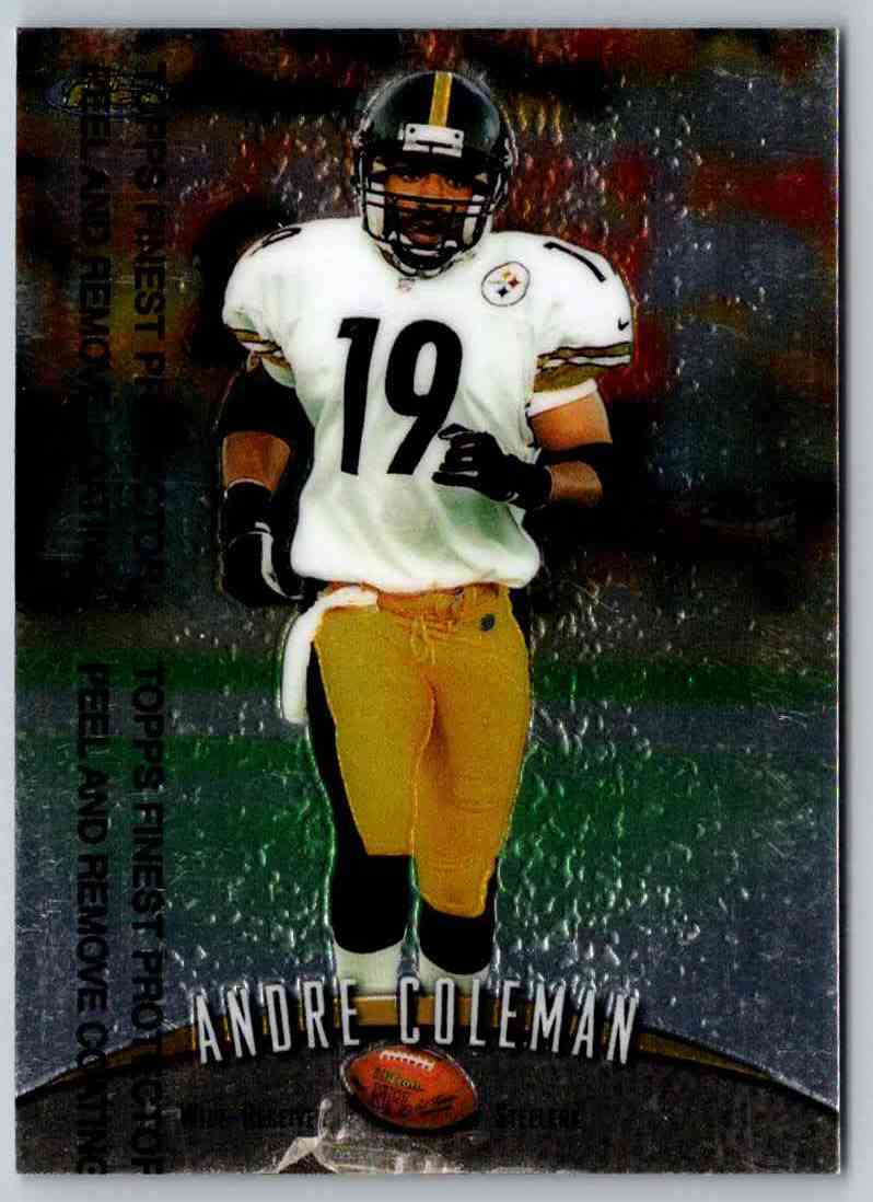 1998 Topps Finest Football Andre Coleman