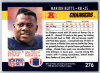 1990 Pro Set Marion Butts #276