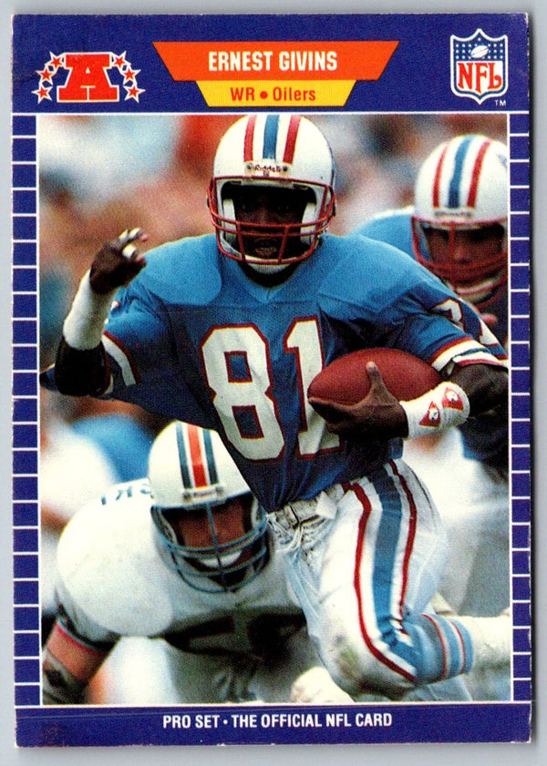 1989 Pro Set Ernest Givins #143