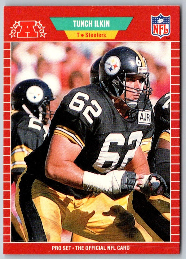 1989 Pro Set Tunch Ilkin #349 Rookie