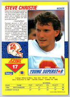 1991 Score Young Superstars Steve Christie #17