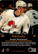 1991 Pro Set Platinum Mats Sundin