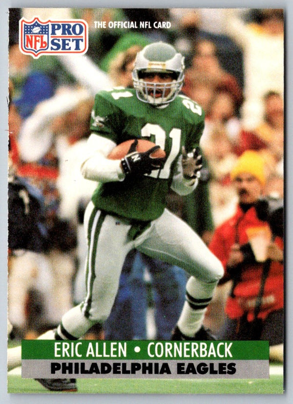 1991 Pro Set Eric Allen #253