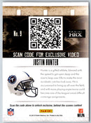 2013 Panini Prizm HRX Rookies Justin Hunter