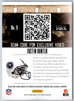 2013 Panini Prizm HRX Rookies Justin Hunter #9