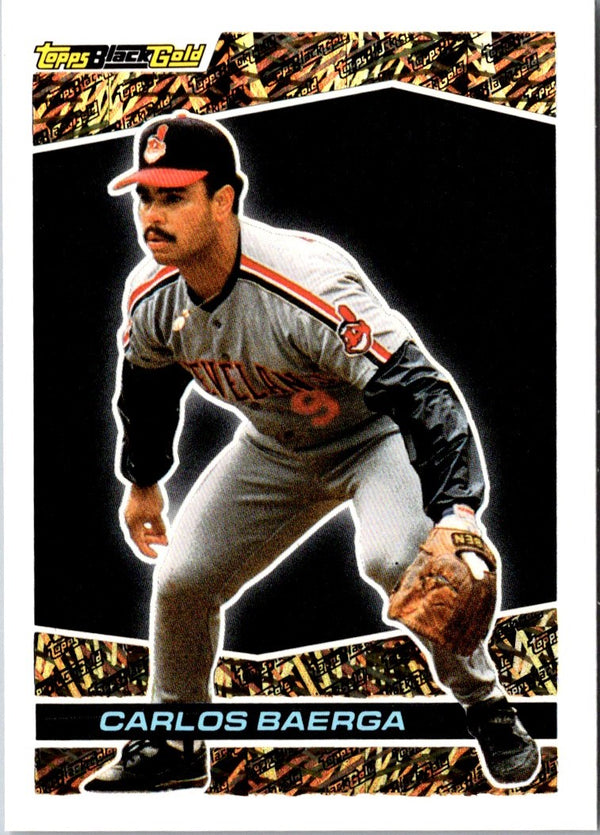 1993 Topps Black Gold Carlos Baerga #25