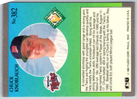 1991 Ultra Chuck Knoblauch #382 Rookie