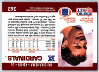 1990 Pro Set Vai Sikahema #262