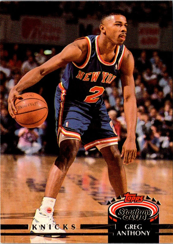 1992 Stadium Club Greg Anthony #2