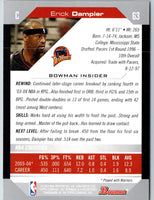 2004 Bowman Erick Dampier #63