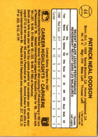 1987 Leaf Pat Dodson #44 Rookie