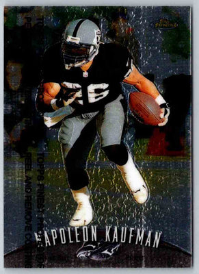 1998 Topps Finest Football Napoleon Kaufman #198