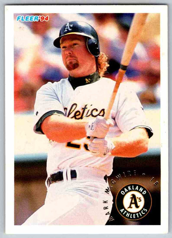 1994 Fleer Baseball Mark McGwire #268