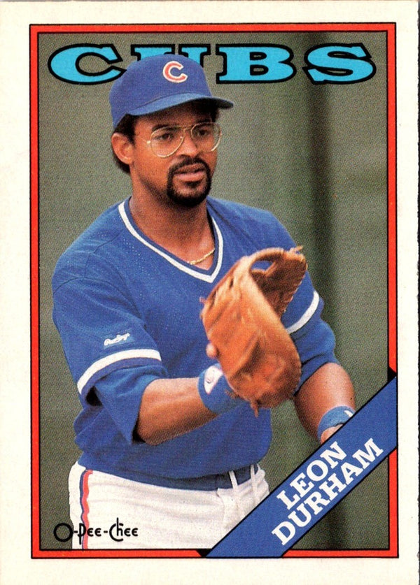 1988 O-Pee-Chee Leon Durham #65