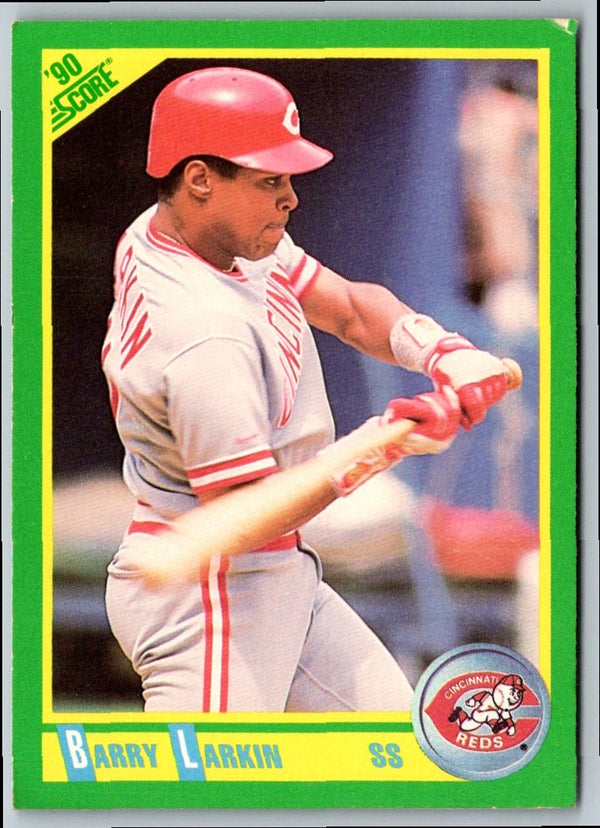 1990 Score Barry Larkin #155