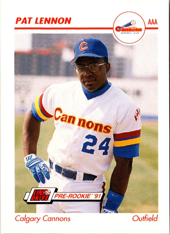 1991 Line Drive AAA Patrick Lennon #63