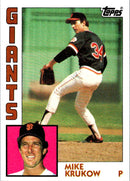 1984 Topps Mike Krukow