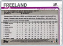 2019 Topps Kyle Freeland